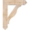 Ekena Millwork Funston Arts & Crafts Smooth Bracket, Douglas Fir, 3 1/2"W x 18"D x 22"H BKT04X18X22FST03SDF - alternate 2